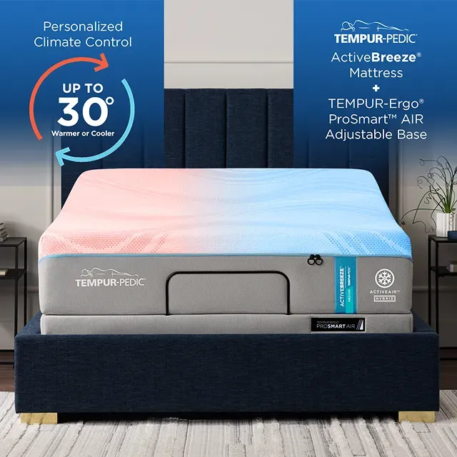Tempur-Pedic Mattress & Adjustable Base Bundle Twin XL